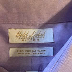 Gold Label purple button down size 17.5 35